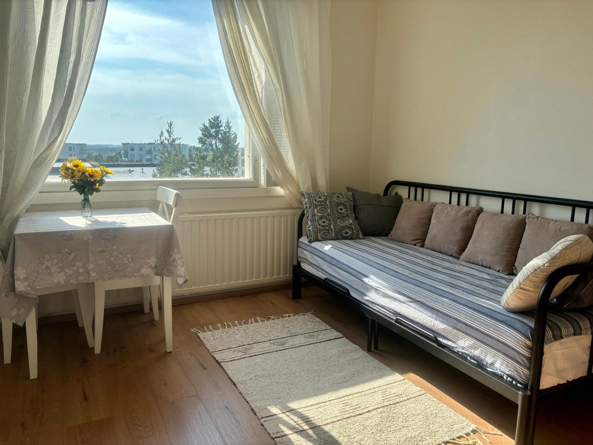 Modern Studio, Private Free Parking ,Near Metro Helsingfors Exteriör bild